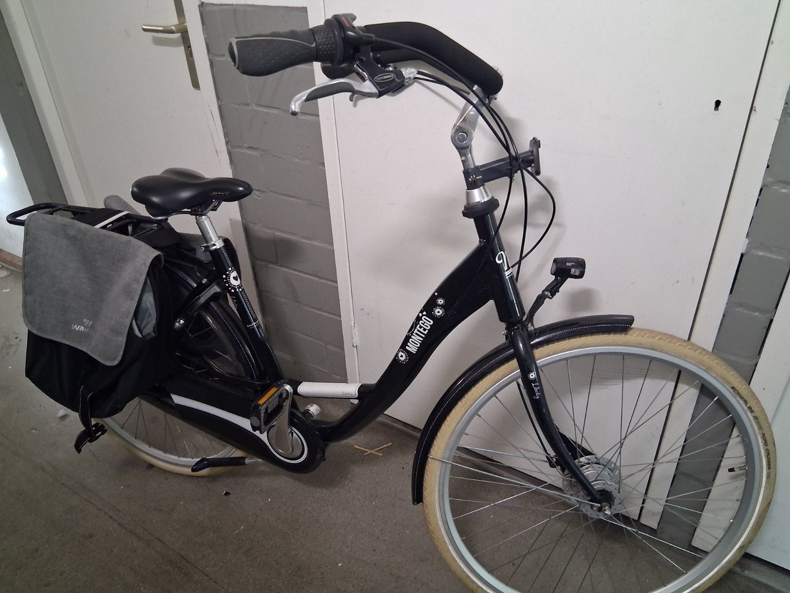 Moeder fiets lage instap., Fietsen en Brommers, Ophalen, Gebruikt, Overige merken, Versnellingen