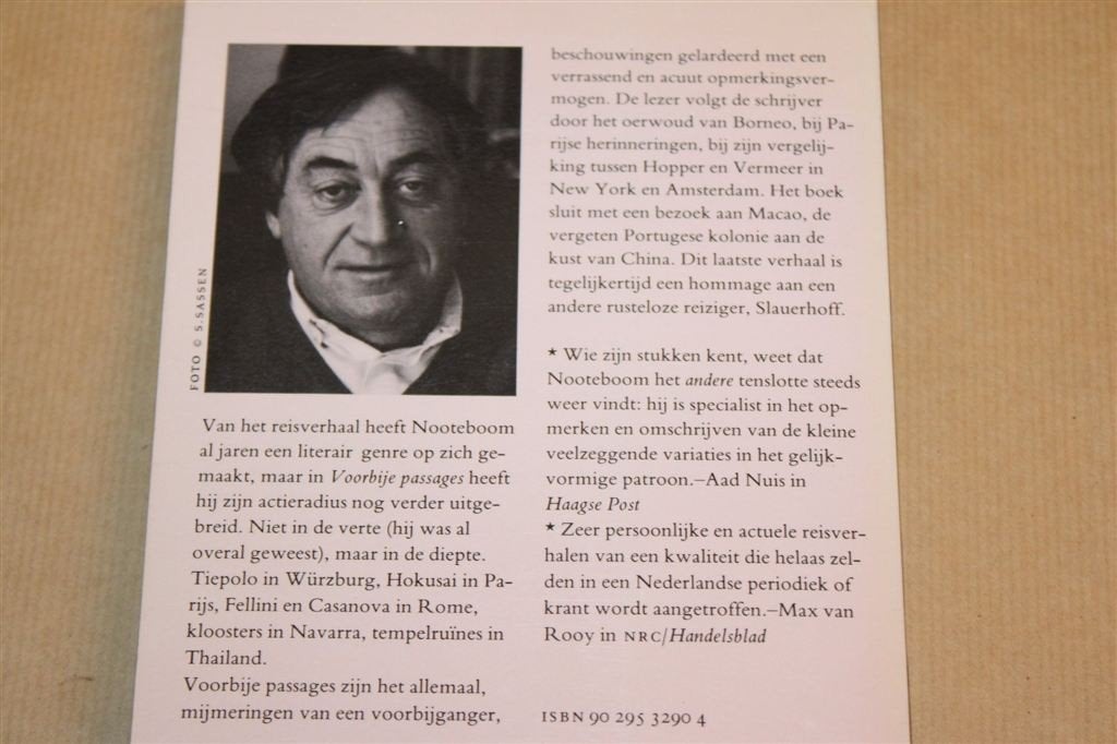 Voorbije Passages — Cees Nooteboom, Grote ABC 1991, Boeken, Ophalen of Verzenden, Gelezen
