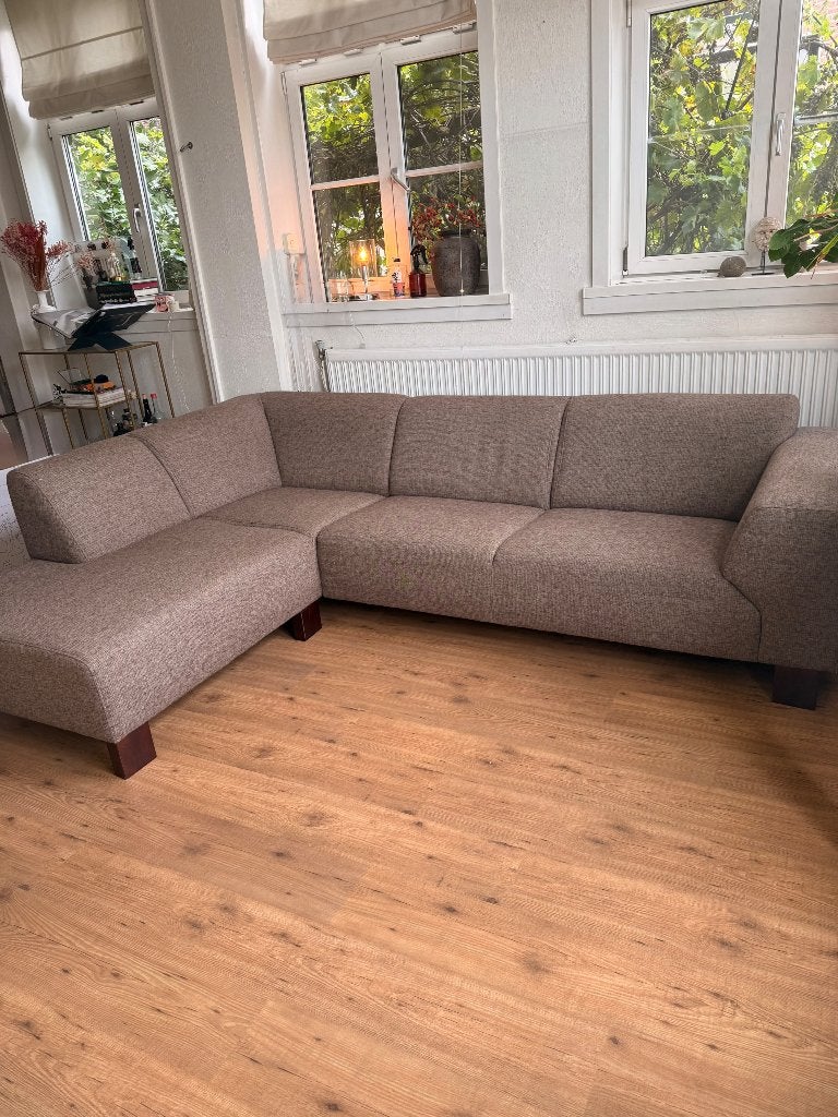 Hoekbank met chaise-longue, Huis en Inrichting, Ophalen, 250 tot 300 cm, Gebruikt, Hoekbank