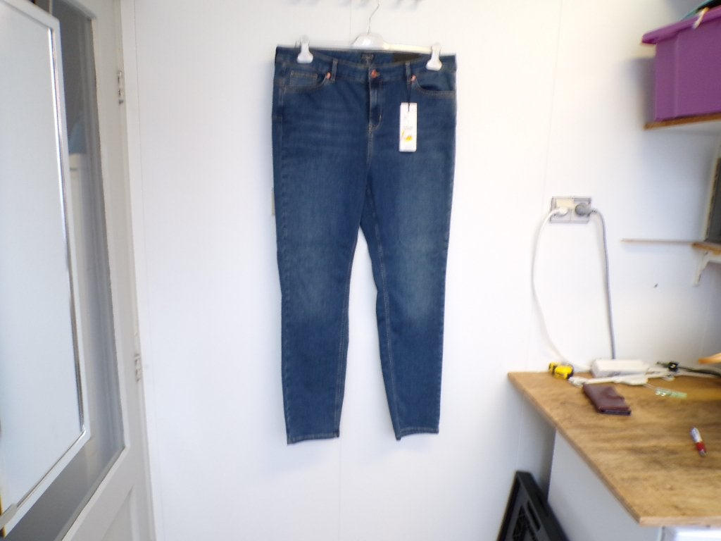 Blauwe jeans Base Level maat 3 - 52 nieuw!, Kleding | Dames, Blauw, Base Level, Nieuw, Ophalen of Verzenden
