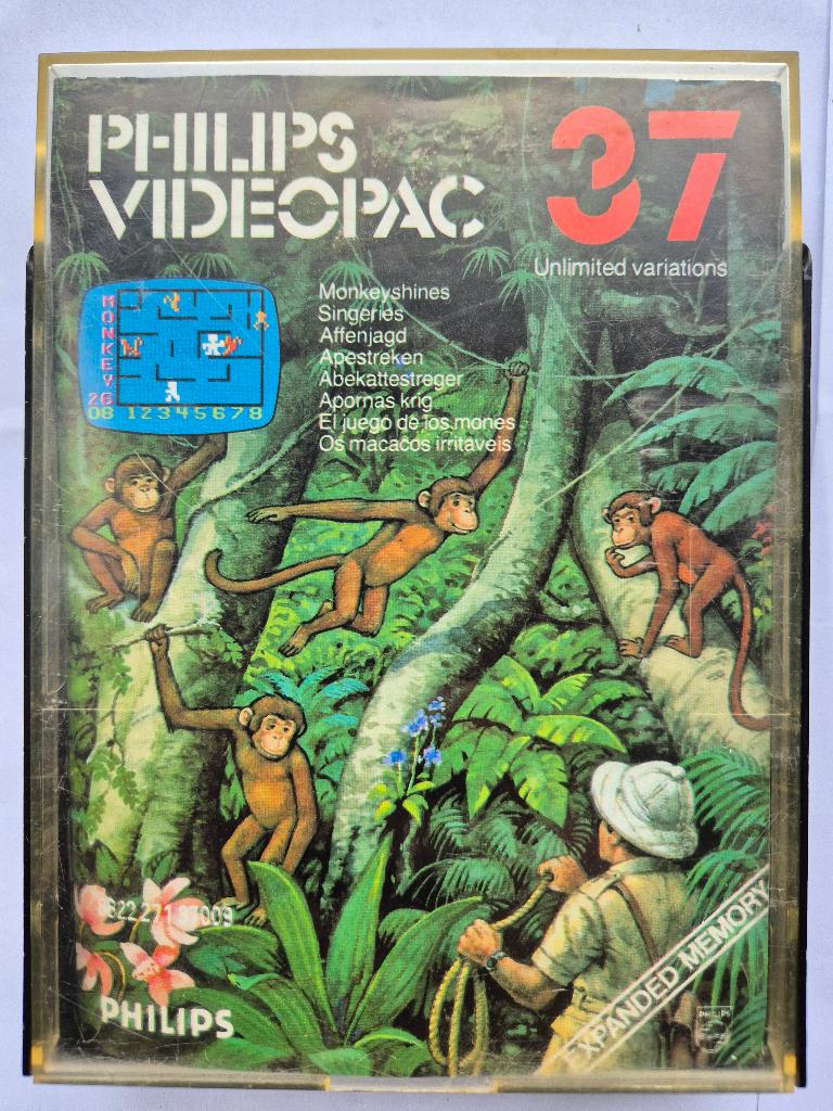 PHILIPS VIDEOPAC No:37, Gebruikt, 1 speler, Ophalen of Verzenden, Vanaf 3 jaar