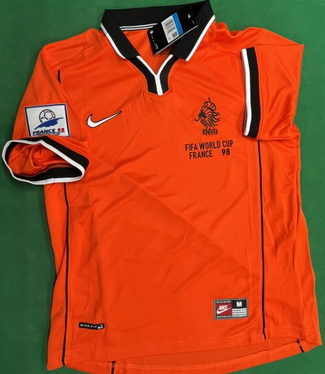 WK Topper! Nederlands elftal | Retroshirt | WK 1998, Maat M, Ophalen of Verzenden, Nieuw, Shirt