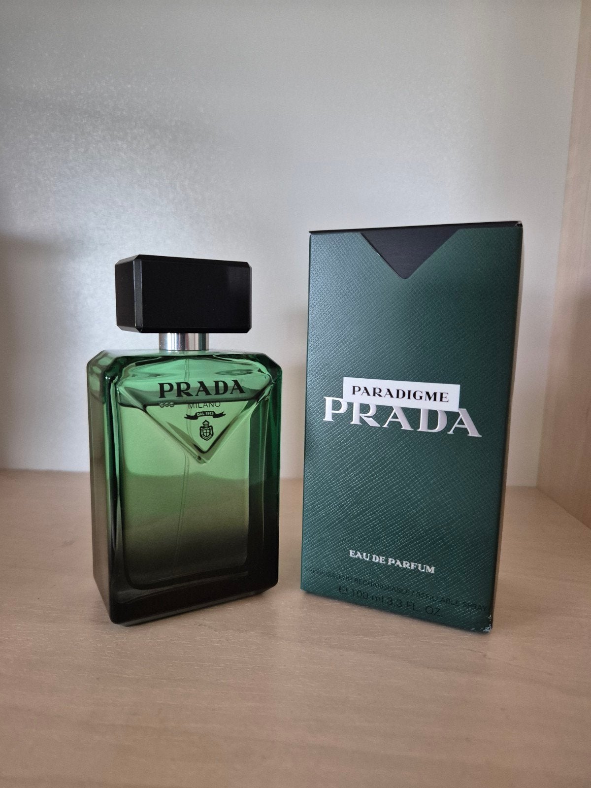 Prada Paradigme eau de parfum 100 ml, Ophalen of Verzenden, Zo goed als nieuw
