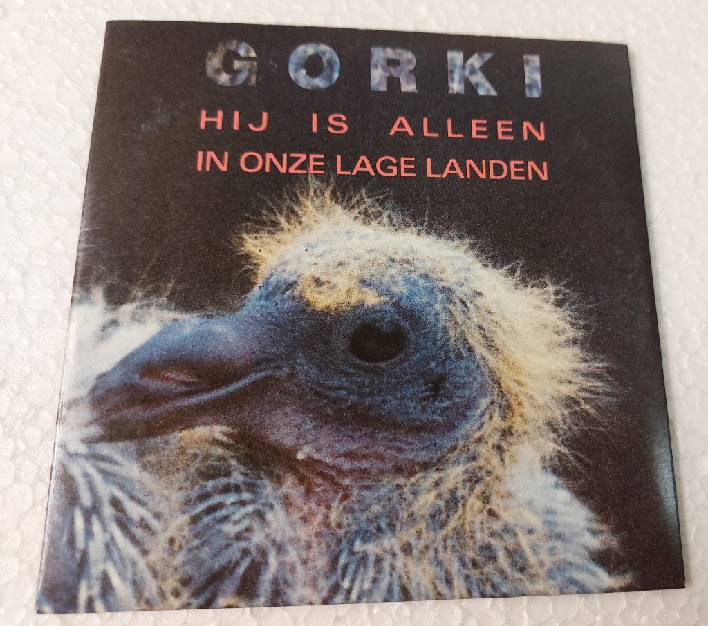 Gorki CD-SINGLE Hij Is Alleen / In Onze Lage Landen Gorky, Cd's en Dvd's, Verzenden, Gebruikt, Nederlandstalig, Eerste persing