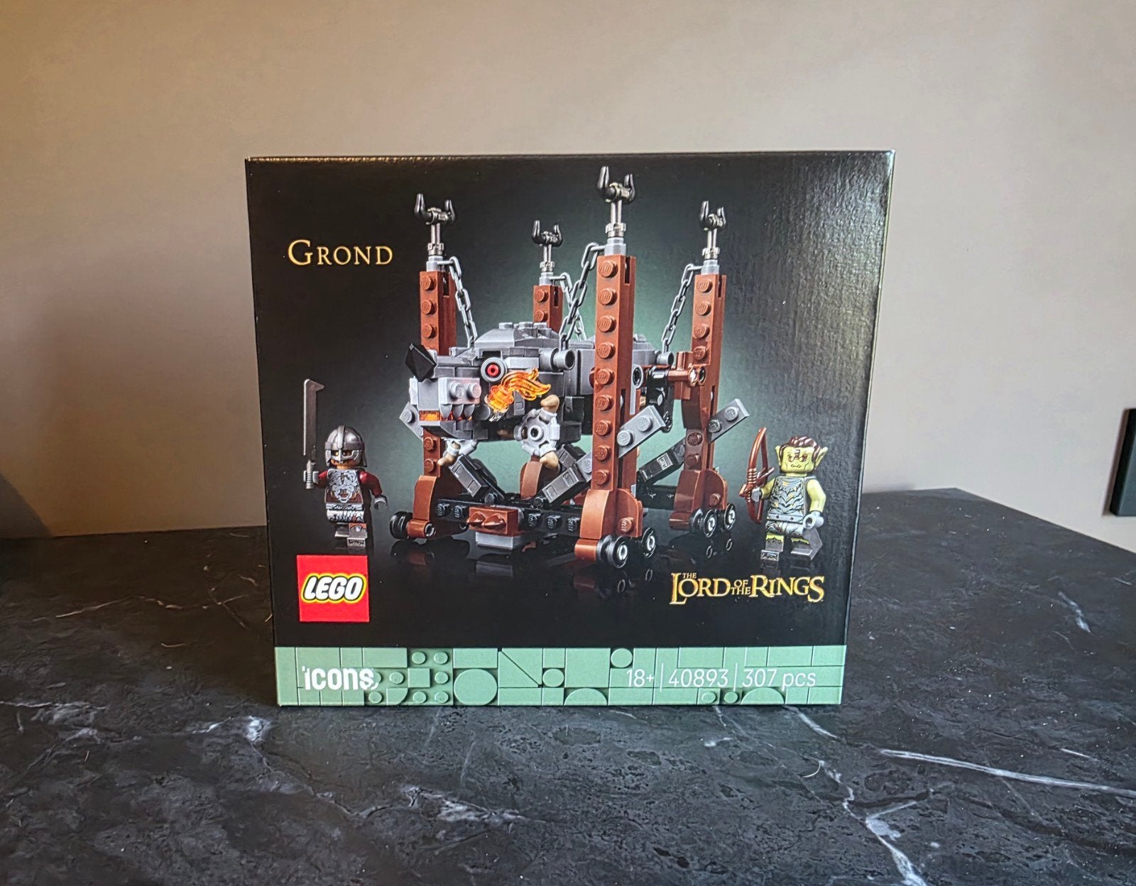 LEGO Icons Lord of the Rings Grond 40693 Nieuw in doos, Compleet, Overige thema's, Lego, Nieuw