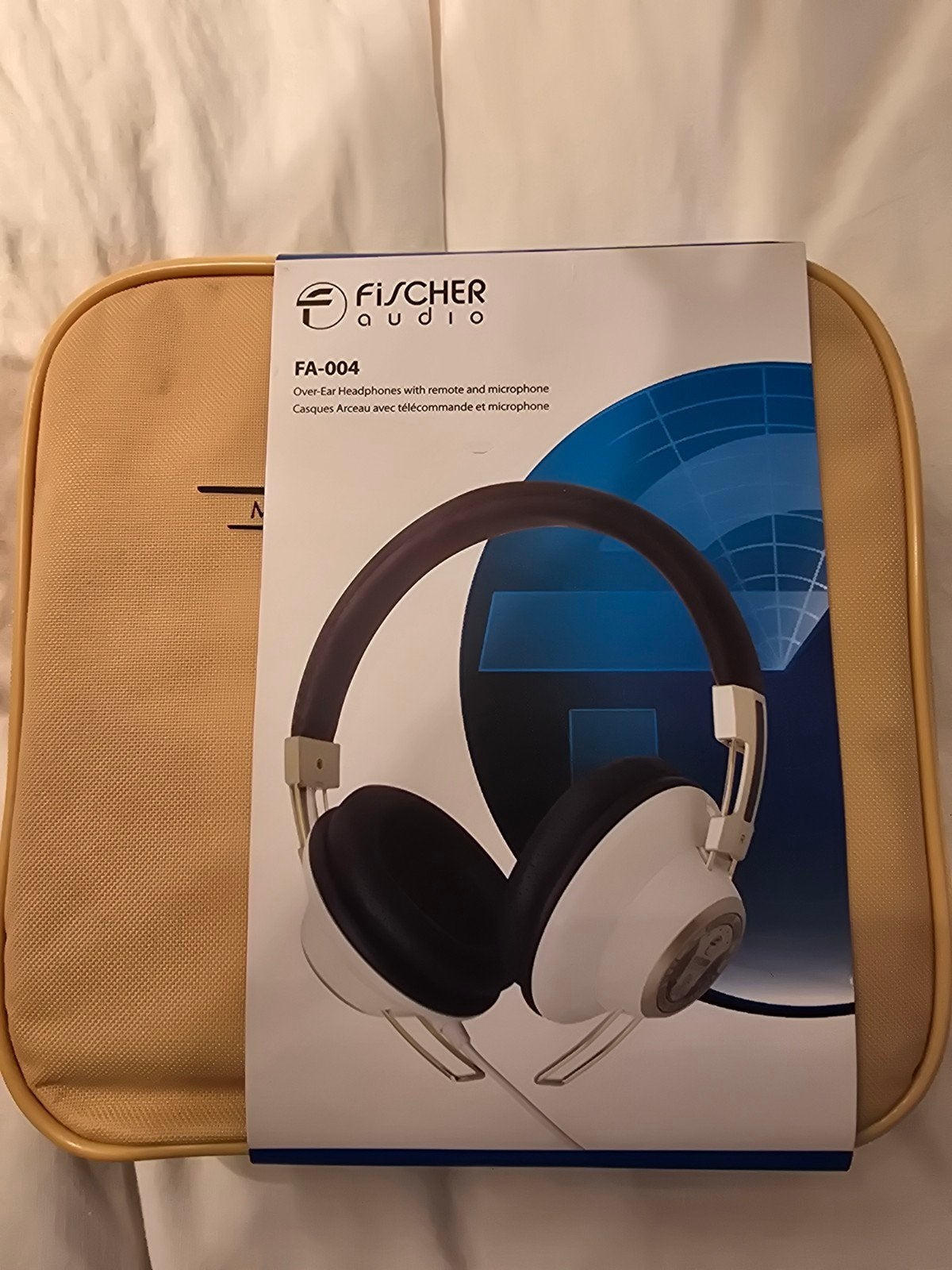 Fischer Audio FA-004 Over-Ear Koptelefoon - Wit/Zwart, Nieuw, Draagtas/etui, Wit, Over-ear