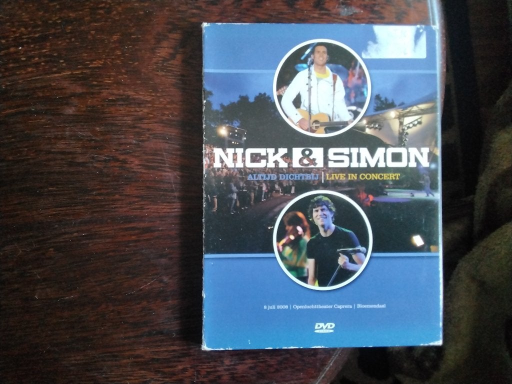 Nick & simon altijd dichtbij live in concert, origineel, Alle leeftijden, Ophalen of Verzenden, Zo goed als nieuw, Concert