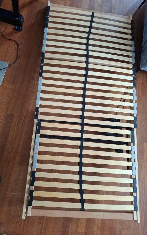 Twee lattenbodems elektrisch verstelbaar 90x200 (ook los TK)