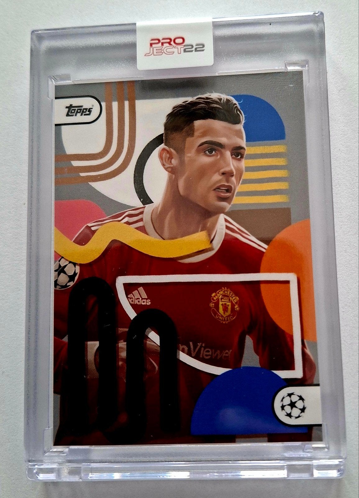 Topps Project 22 C. Ronaldo Manchester United by Bo Feng Lin, Ophalen of Verzenden, Nieuw, Buitenlandse clubs, Spelerskaart