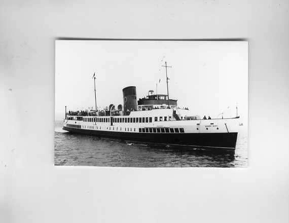 scheepvaart-foto-queen mary, Ophalen of Verzenden, Zo goed als nieuw, Motorboot, Boek of Tijdschrift