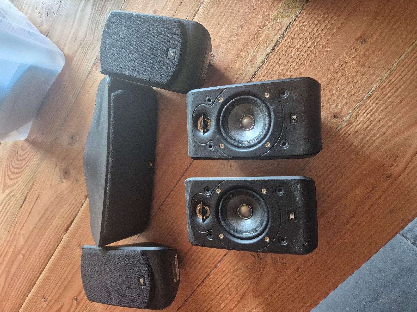 JBL SCS 200.5 Luidsprekerset met Vogel's standaarden, Ophalen, Gebruikt, JBL, Surroundset