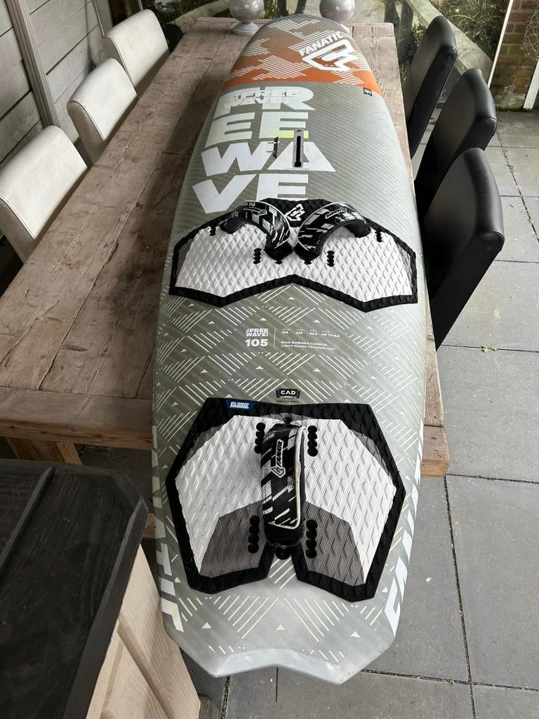 Fanatic freewave 105 STB TE, Watersport en Boten, Windsurfen, Ophalen, Minder dan 250 cm, Met vin(nen), Plank