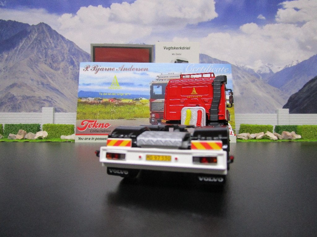 nieuw tekno volvo trekker f12 bjarne andersen 83362, Hobby en Vrije tijd, Ophalen of Verzenden, Nieuw, Bus of Vrachtwagen, Tekno