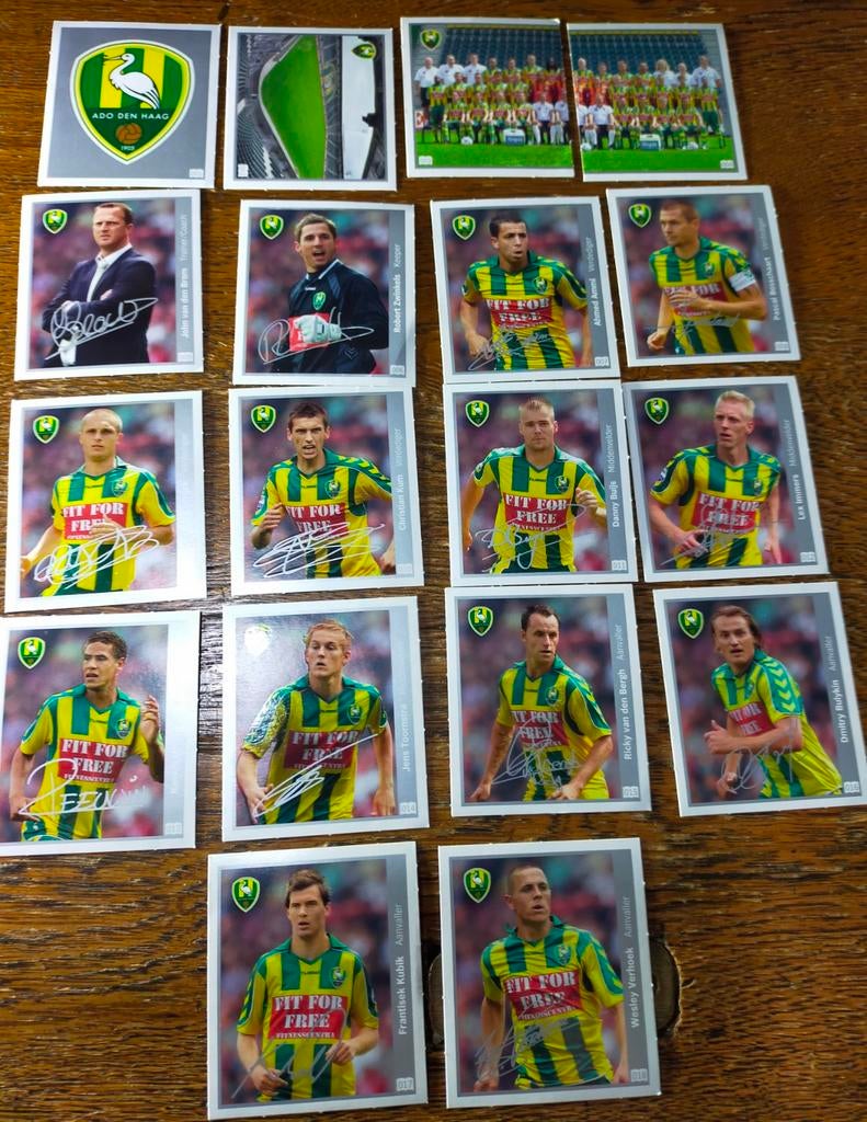 54 Voetbaldtickers van ADO Den Haag, Verzamelen, Sportartikelen en Voetbal, Ophalen of Verzenden, Gebruikt, Overige binnenlandse clubs
