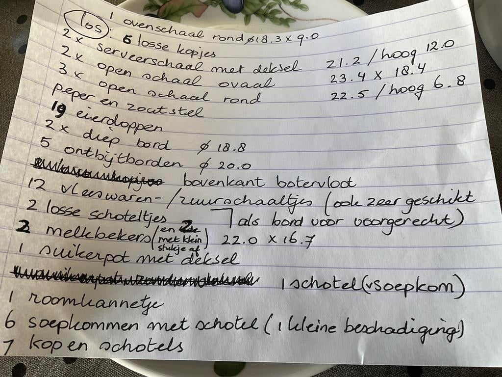 Losse delen Marjolein Bastin / Libelle Wedgwoodservies, Ophalen of Verzenden, Zo goed als nieuw, Porselein, Overige stijlen