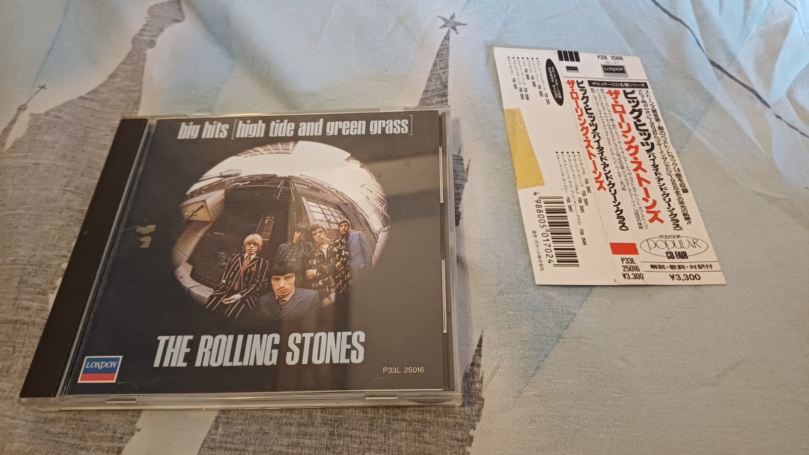 2 x Rolling Stones Japanse persing 1 met aankoopbon zie foto, Ophalen of Verzenden, 1970 - 1979, Zo goed als nieuw