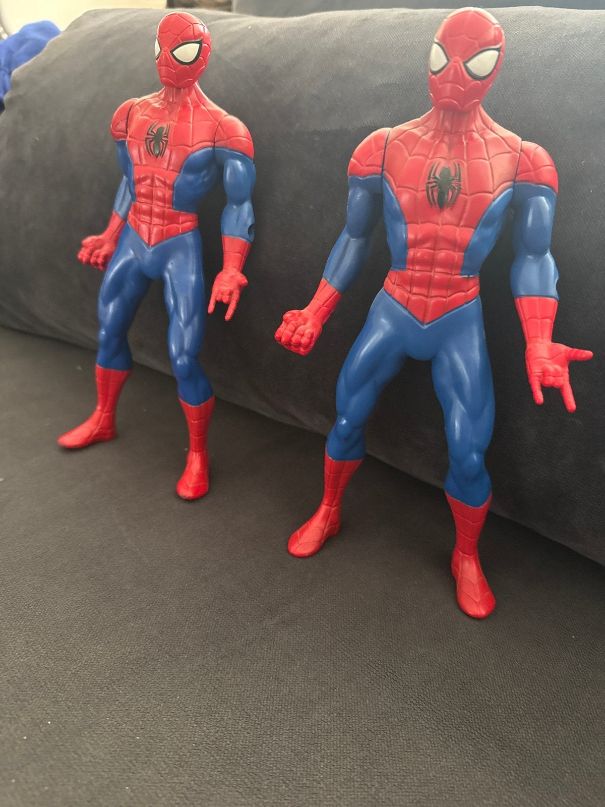 2 Spiderman actiefiguren - Marvel Comics, Ophalen of Verzenden, Gebruikt