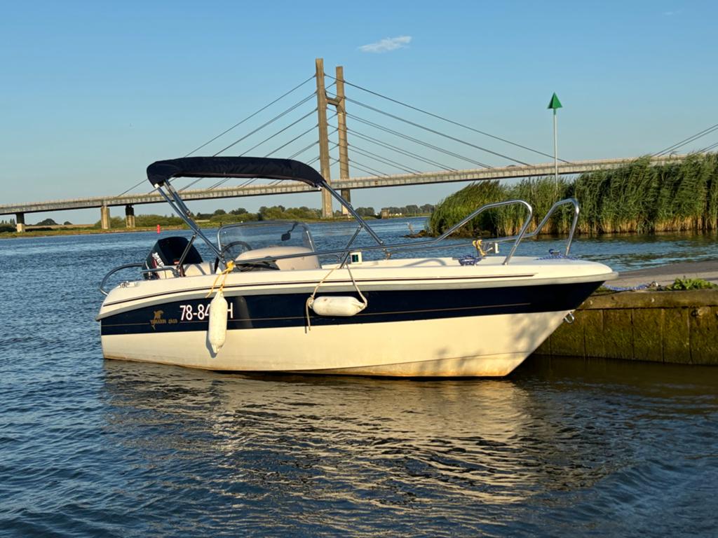 consoleboot Yamarin 4610 met Mercury motor, Ophalen, Gebruikt, 2 m, Elektrische start