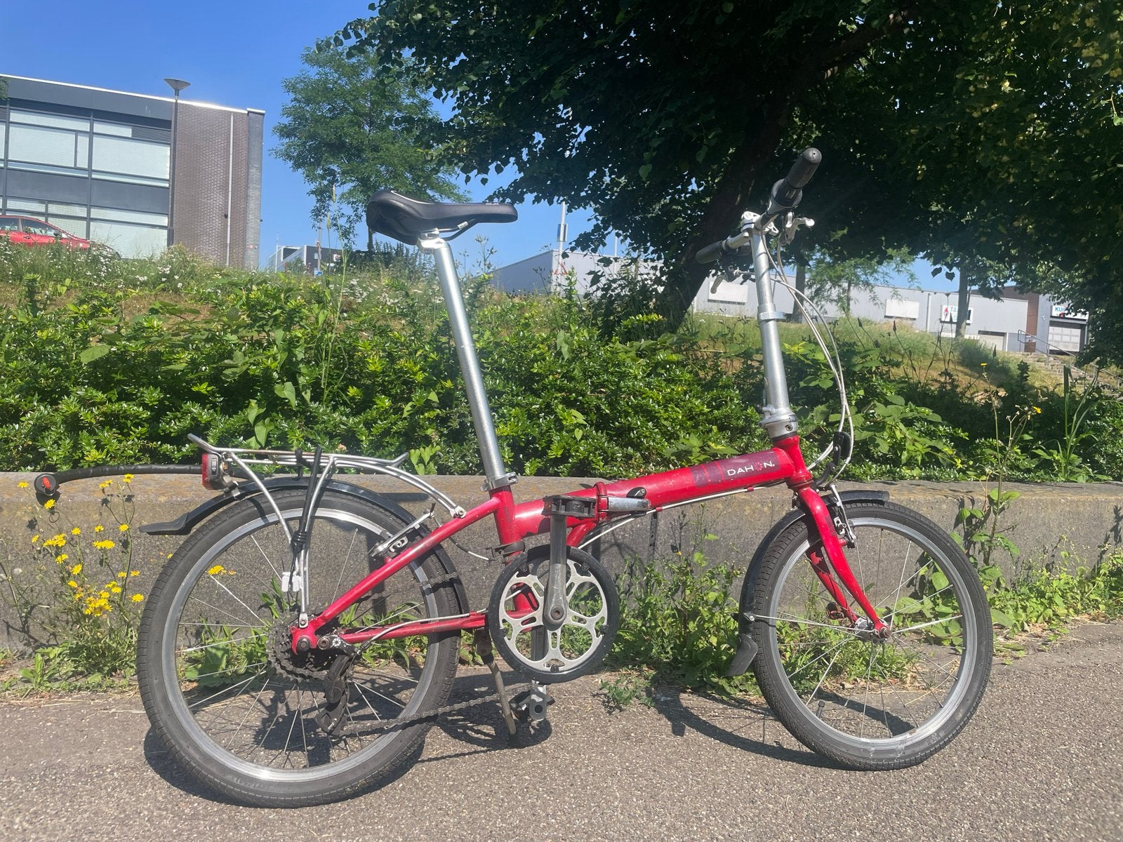 Dahon vouwfiets (folding bike) 7-speed, Fietsen en Brommers, 20 inch of meer, Gebruikt, Versnellingen, Ophalen of Verzenden