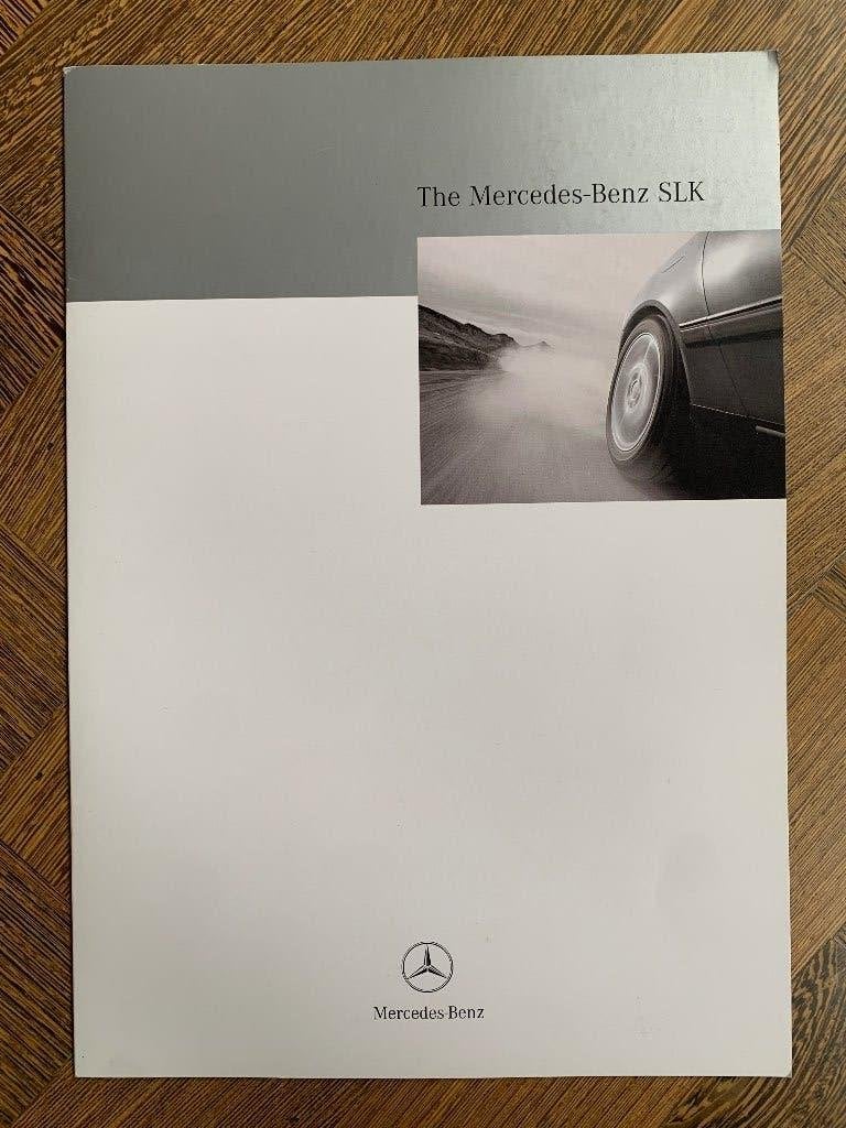 Amerikaanse brochure Mercedes-Benz SLK-klasse 1996 R170 USA, Nieuw, Mercedes-Benz, Mercedes, Ophalen of Verzenden