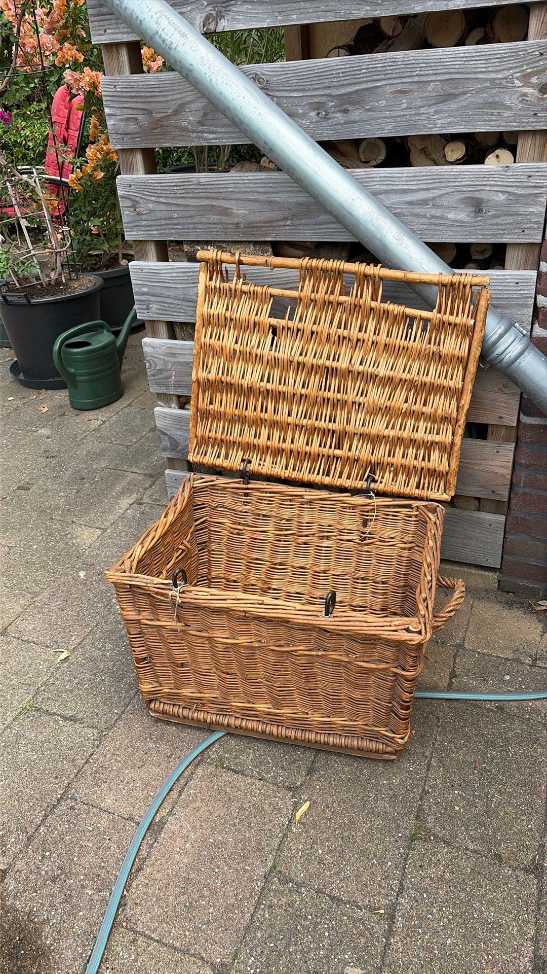 Rieten mand / verkleedkist, Ophalen, Overige materialen, Minder dan 50 cm, Gebruikt