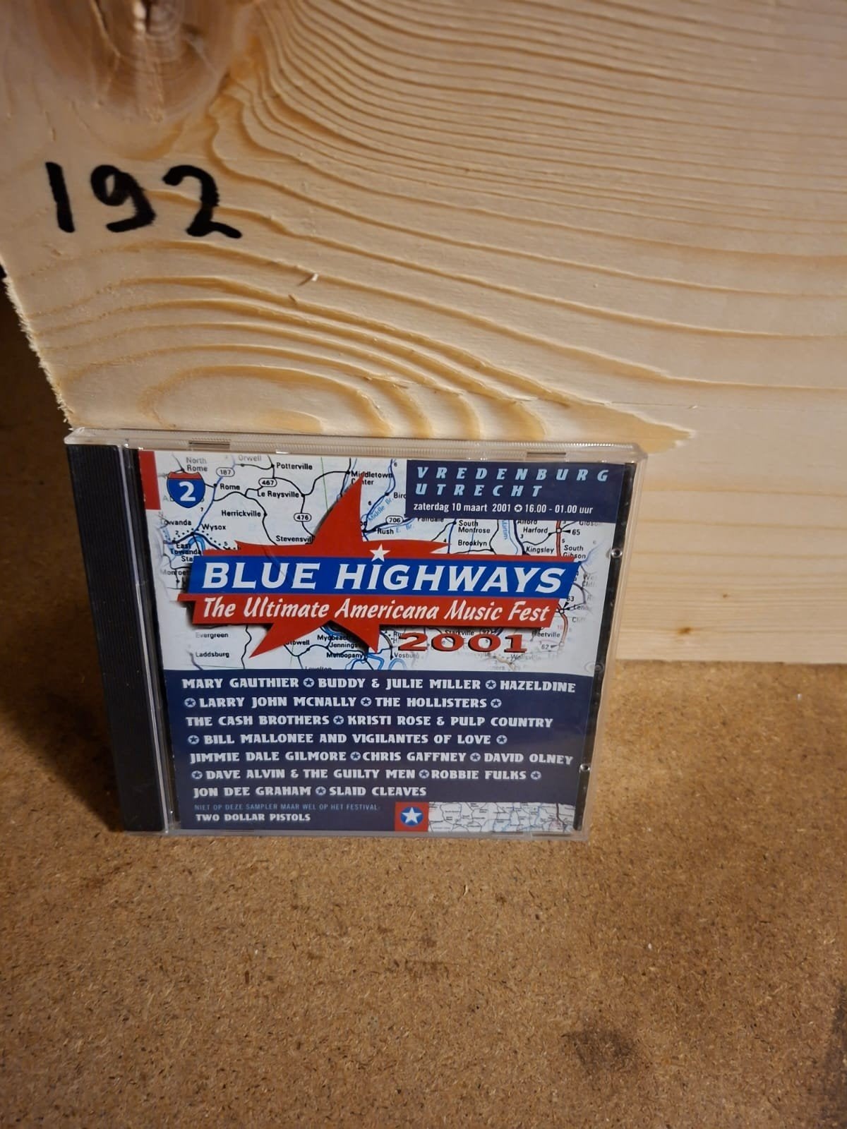 Blue Highways: The Ultimate Americana Music Fest 2001 CD, Ophalen of Verzenden, Gebruikt, Verzamelalbum