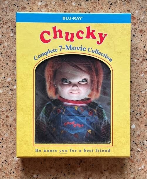 Chucky collection 7 films bluray import, Ophalen of Verzenden, Zo goed als nieuw, Horror