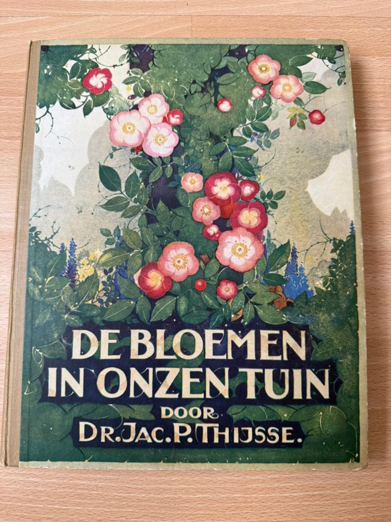De Bloemen in onze tuin, Boeken, Ophalen of Verzenden, Gelezen, Plaatjesalbum