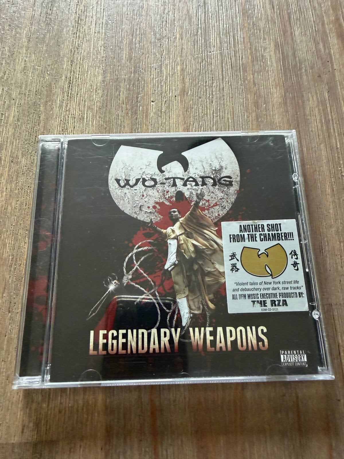 Wu-Tang Clan - Legendary Weapons, Cd's en Dvd's, Ophalen of Verzenden, Zo goed als nieuw, Album, Inclusief boekje