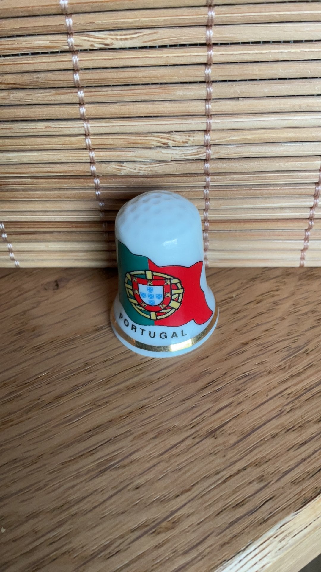 Portugal vingerhoed vingerhoedje vingerhoedjes vingerhoeden, Verzenden, Nieuw, Porselein, Buitenland