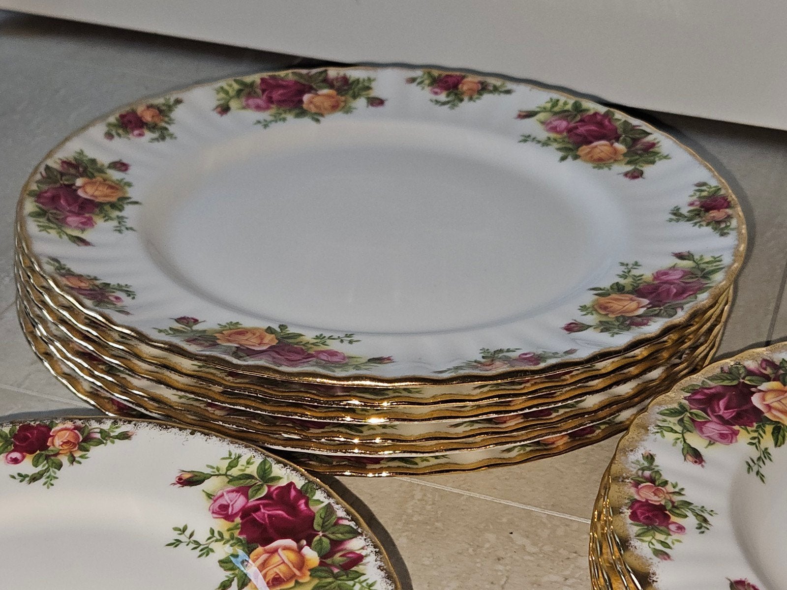 dinerborden 27 cm Royal Albert Old Country Roses, Ophalen