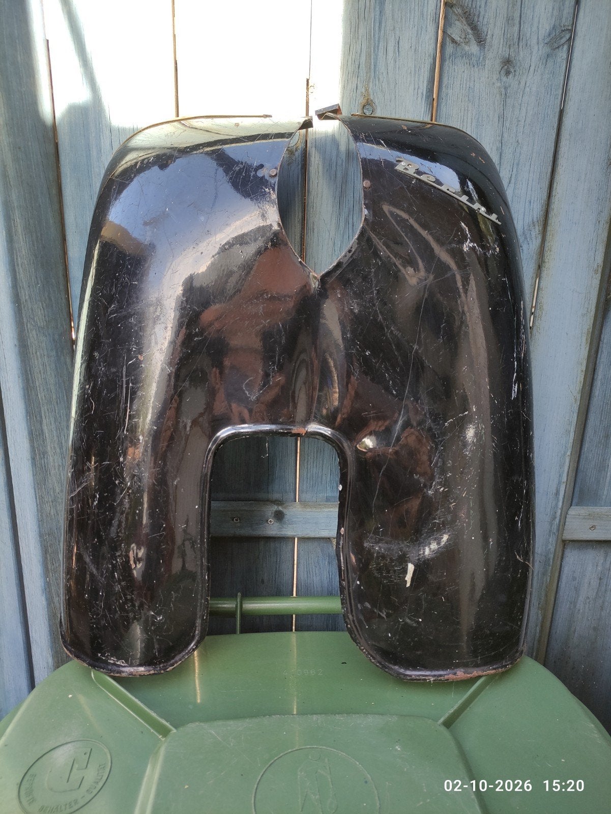 Berini Beenschild - oldtimer bromfiets Onderdeel, Ophalen, Gebruikt, Overige typen, Berini