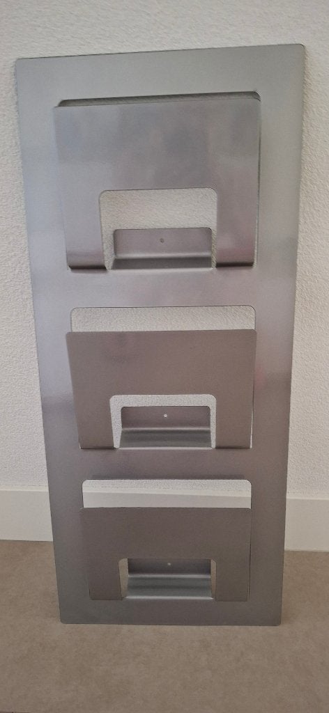 Metalen lectuurhouder/rek voor aan de wand (Ikea), Ophalen, Metaal, Tijdschriftenrek, Wandmontage