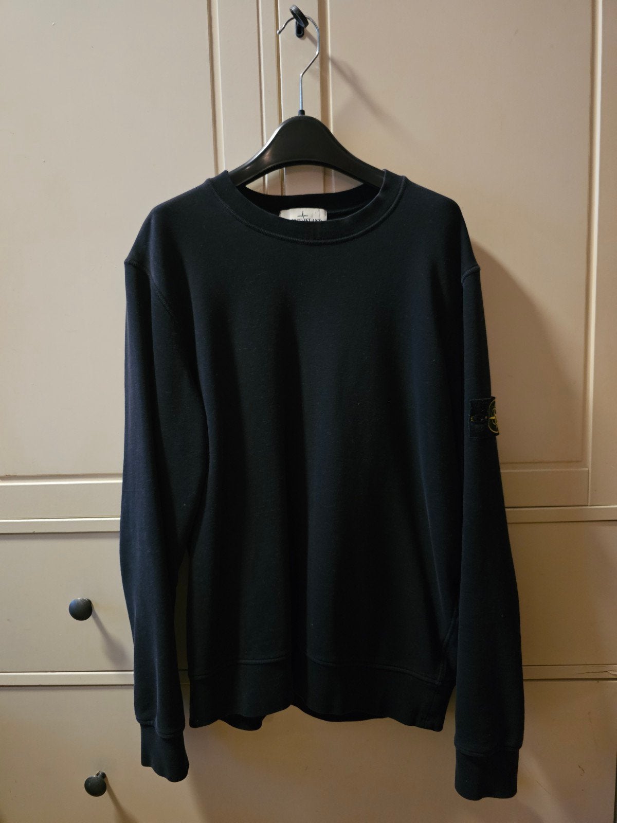 Stone island, Ophalen of Verzenden, Zo goed als nieuw, Maat 48/50 (M), Zwart