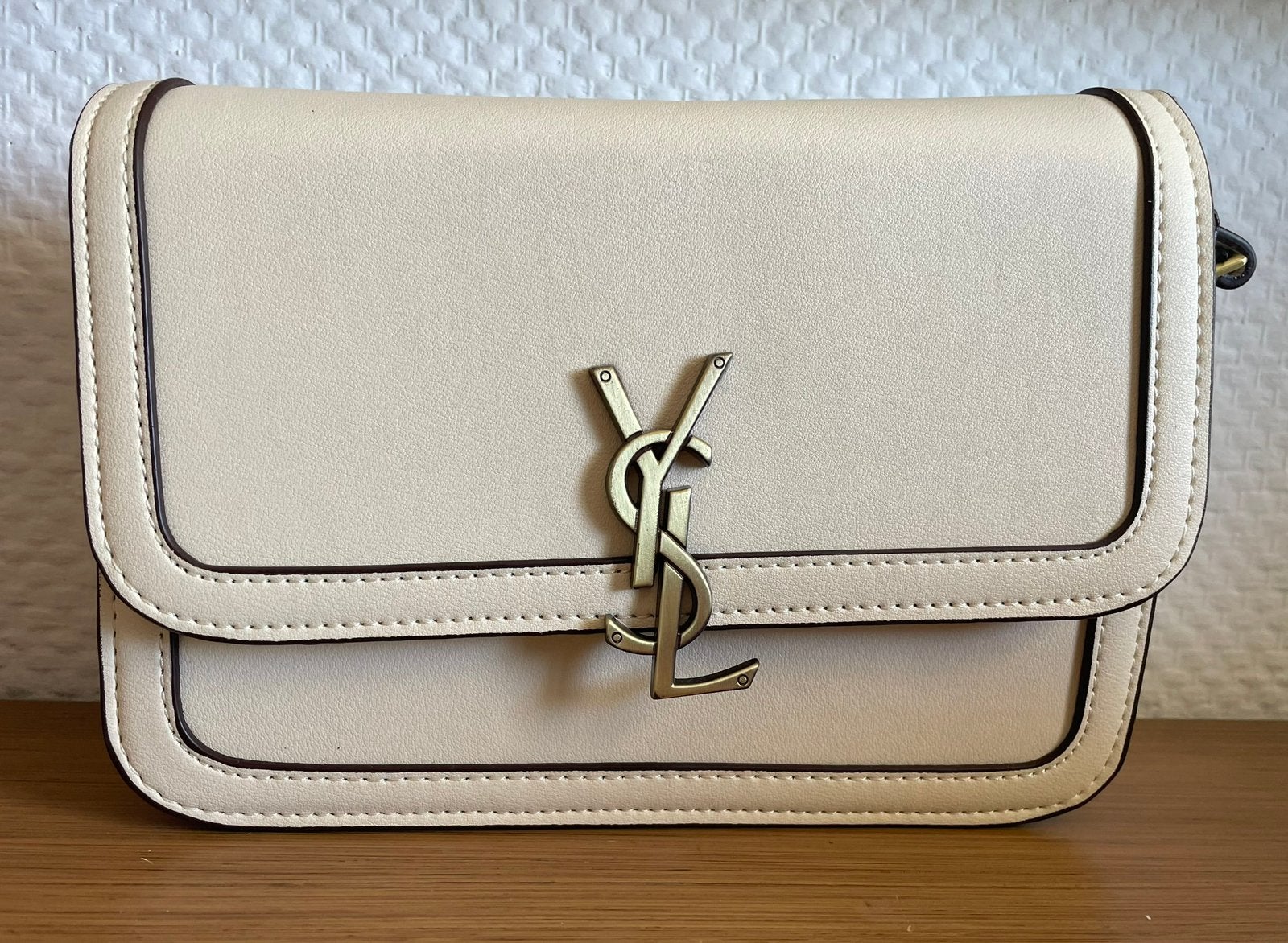Kwaliteitshandtas ysl, Verzenden, Nieuw, Wit, Handtas