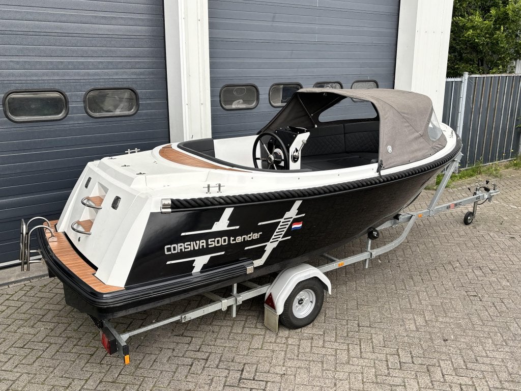 Corsiva 500 Tender (bun uitvoering) met trailer, Watersport en Boten, 2 m, Corsiva, Overige typen, Gebruikt