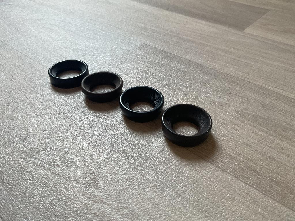 Zeiss 6x30 oogschelpen voor verrekijker dienstglas fernrohr, Ophalen of Verzenden, Landmacht, Duitsland