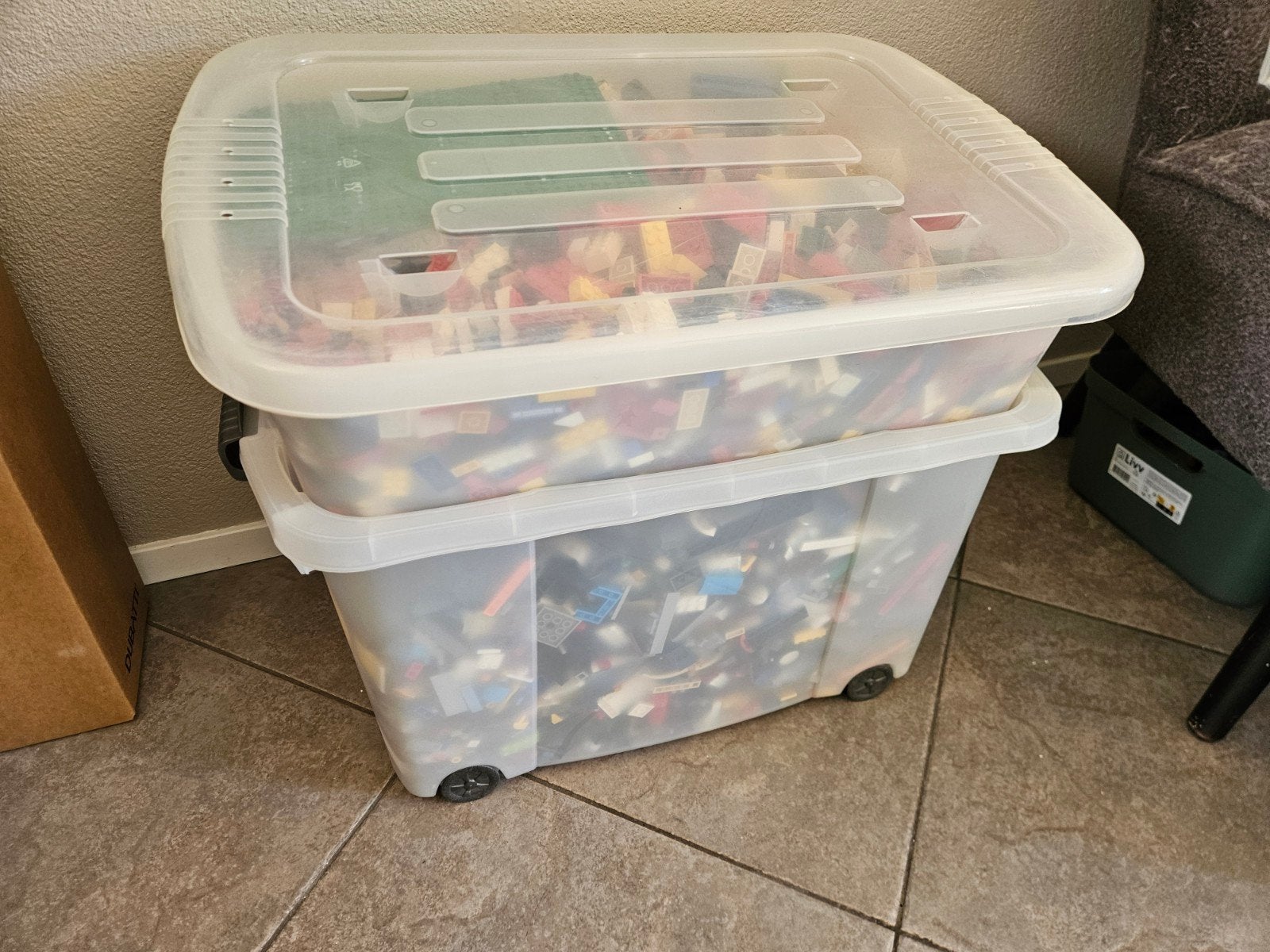 grote partij lego, Ophalen, Gebruikt