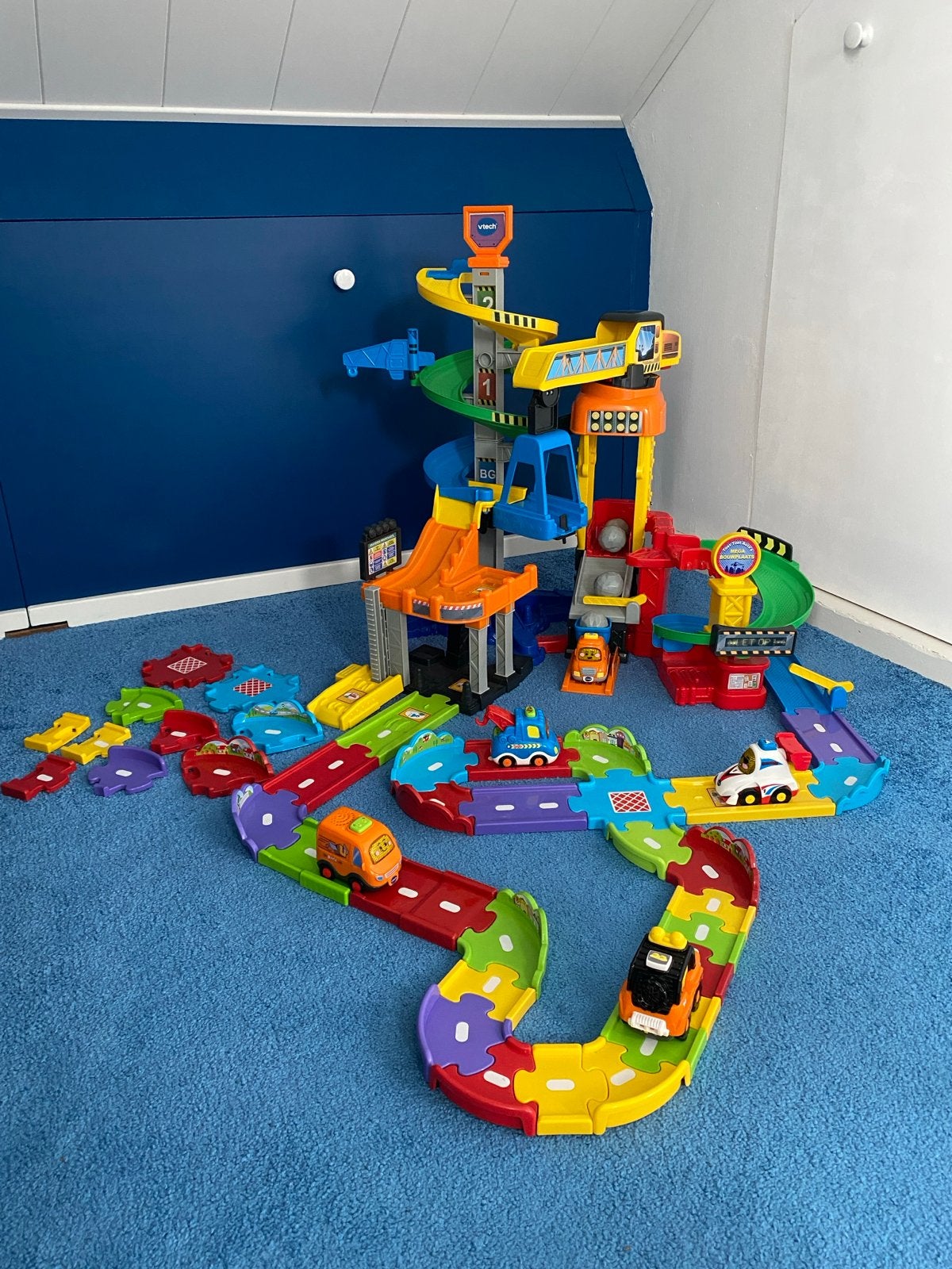 🚒 VTech Toet Toet–zeer compleet: Brandweer, Bouwplaats, Ophalen of Verzenden, Gebruikt, 2 tot 4 jaar