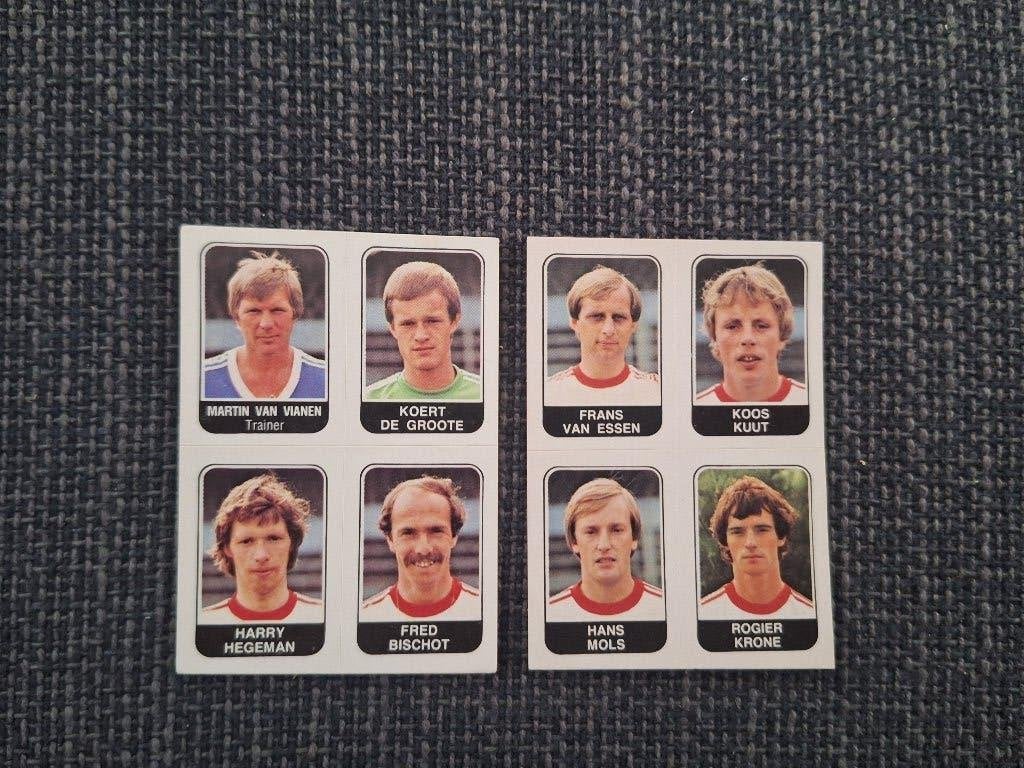 Panini Voetbal 79 Telstar 2x, Verzenden, Zo goed als nieuw, Sticker