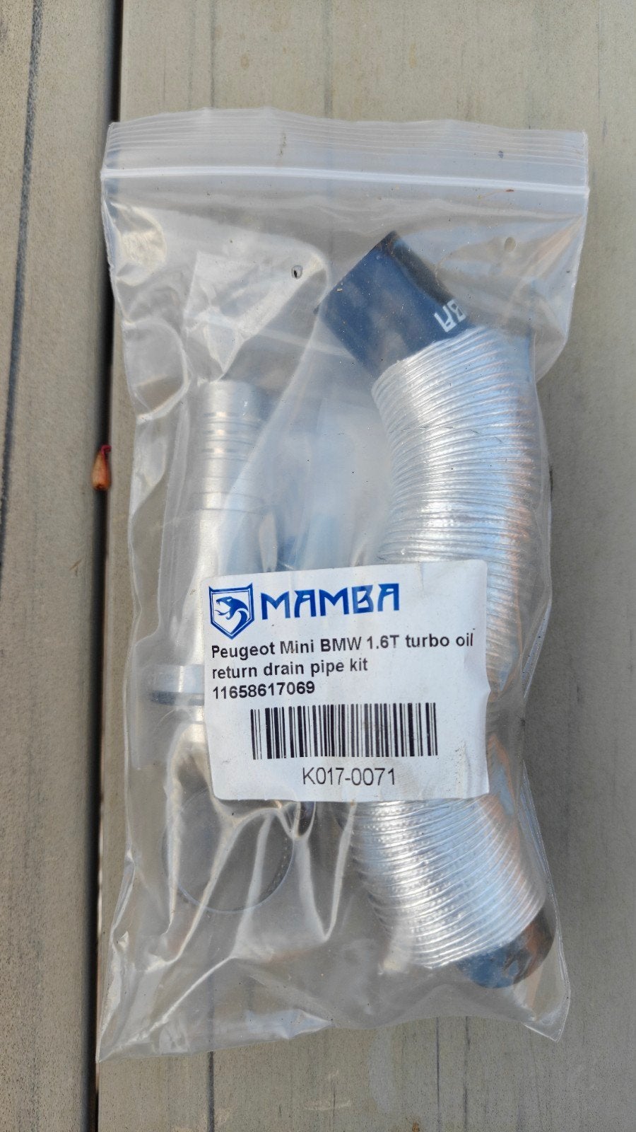MAMBA Turbo Olieretour MINI Cooper S N14 (11658617069), Ophalen of Verzenden, Nieuw, BMW