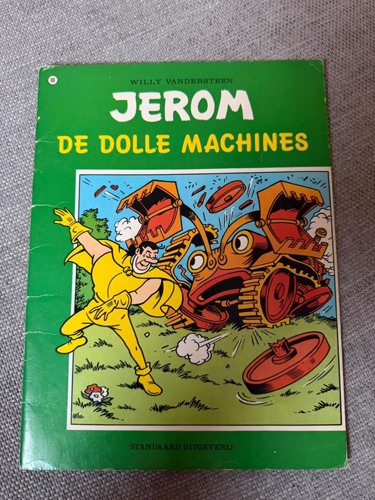 Jerom “dolle machine”, Eén stripboek, Ophalen of Verzenden