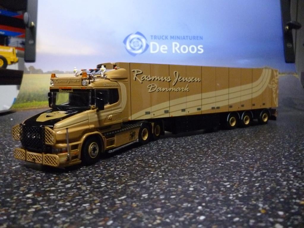Tekno Scania Torpedo Rasmu Jensen met certificaat, Ophalen of Verzenden, Nieuw, Bus of Vrachtwagen, Tekno
