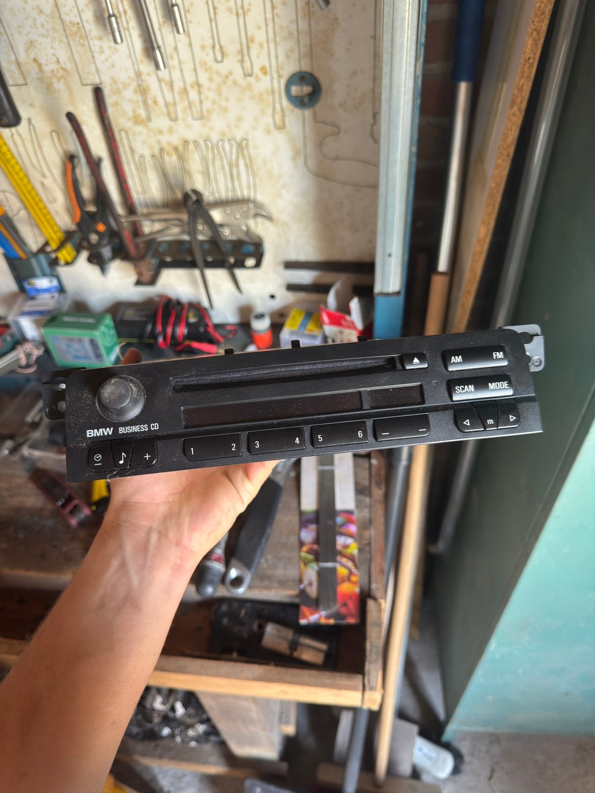 Bmw e46 business cd radio, Ophalen, Zo goed als nieuw
