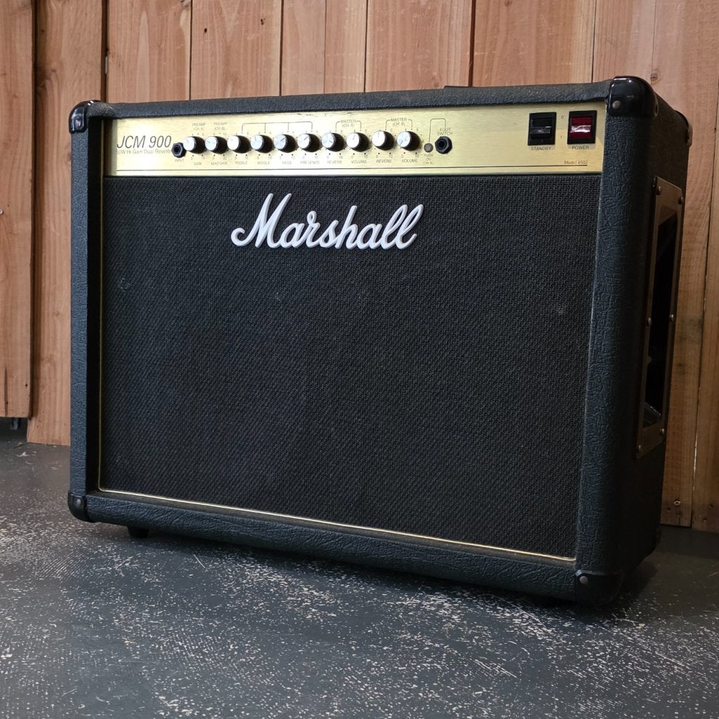 Marshall JCM900 Model 4502 50W Buizenversterker, 90's | ZGAN, Marshall, Support@marshall.com, Marshall Amplification PLC
Denbigh Road
Bletchley, Milton Keynes
MK1 1DQ
United Kingdom