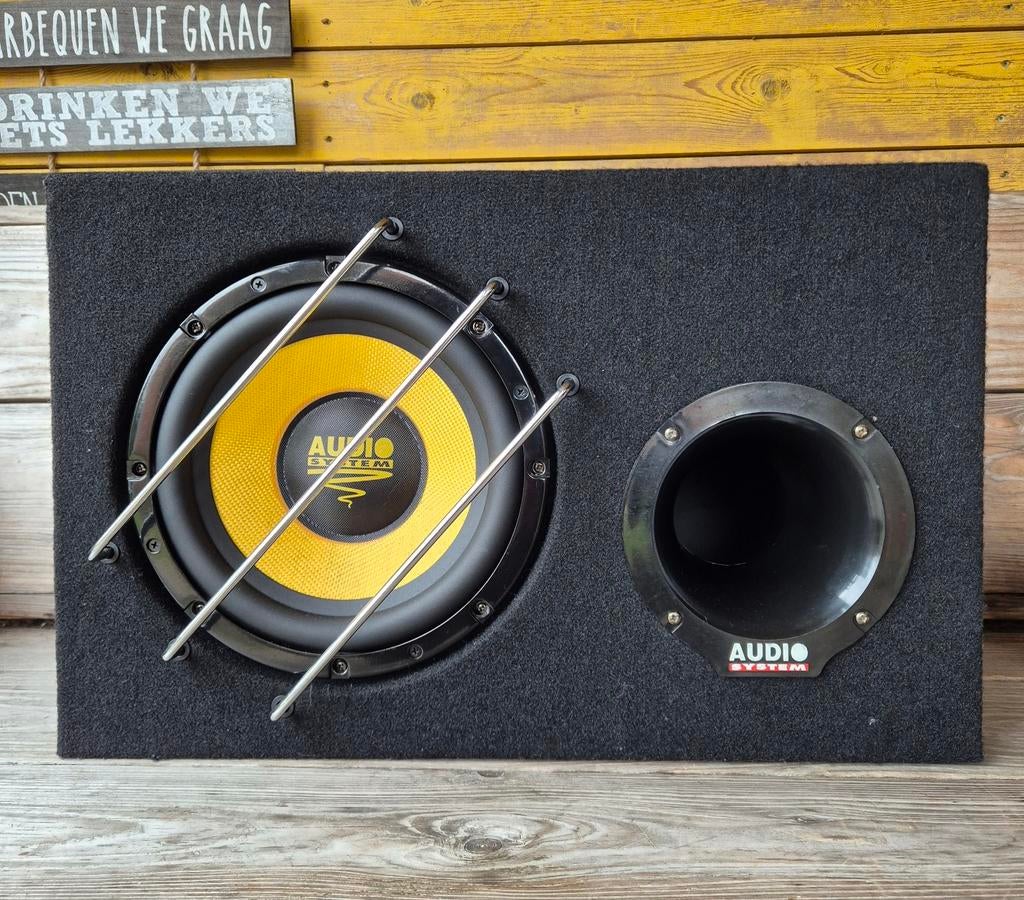 Audio System Xion subwoofer, Auto diversen, Autospeakers, Ophalen