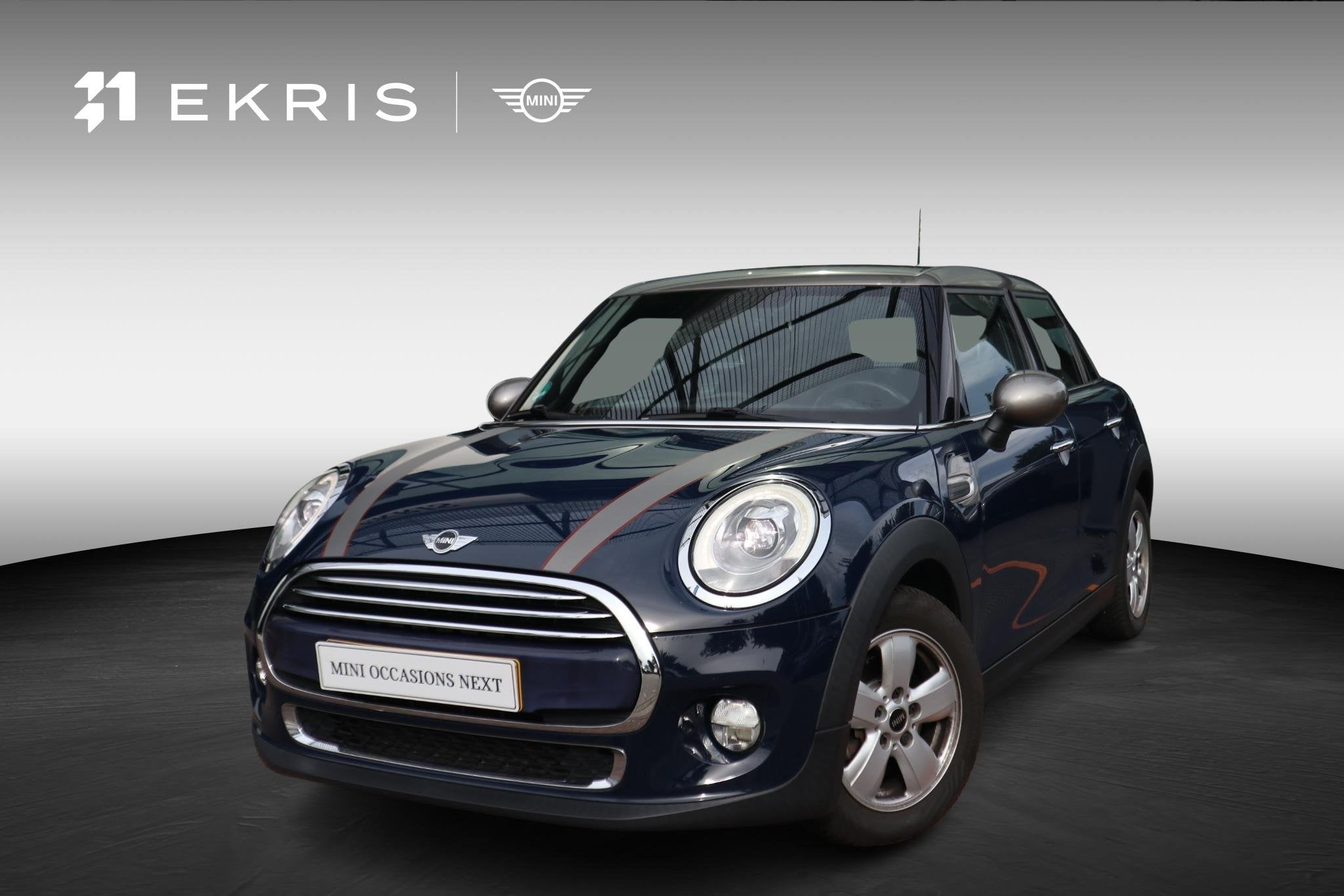 MINI 5-Deurs Cooper Leder | Park Distance Control (PDC), ach, 12 maanden, 136 pk, Euro 6, Blauw