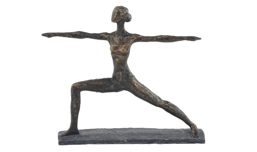 Messing yogapose sculptuur, Antiek en Kunst, Ophalen of Verzenden