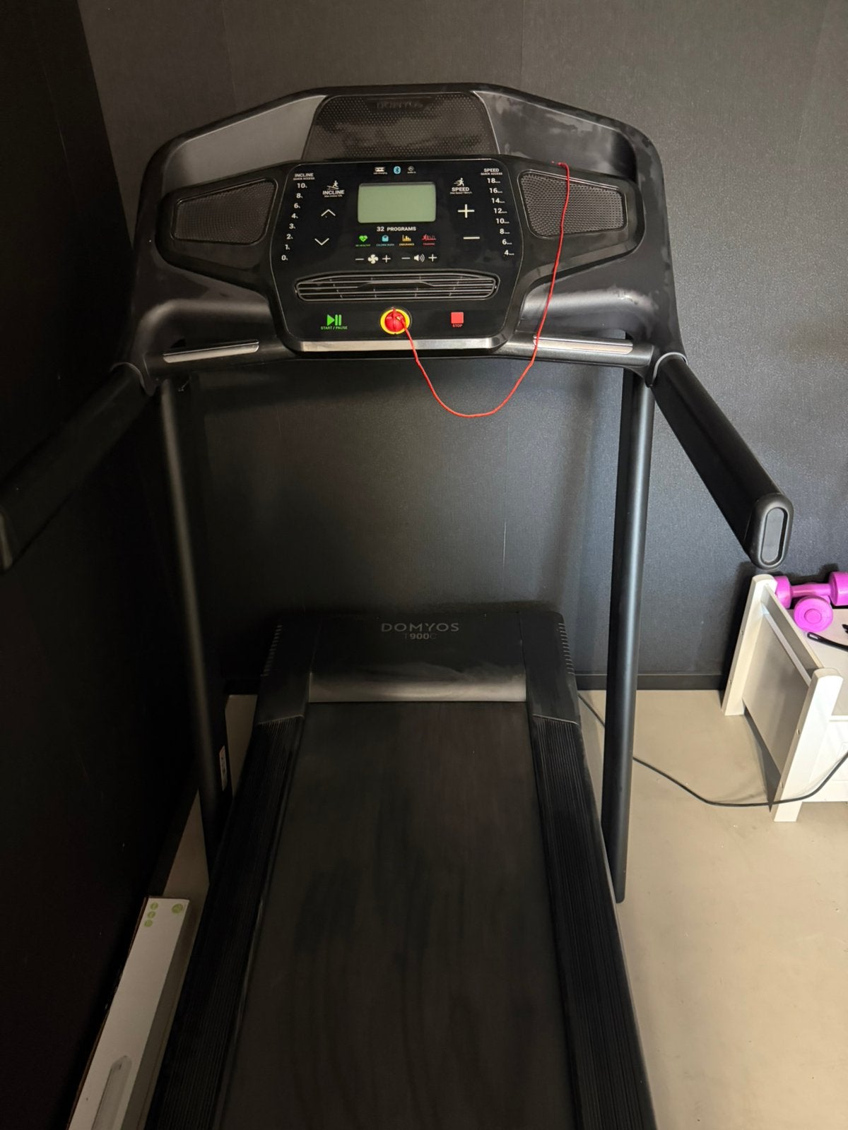 Domyos T900 Loopband -, Ophalen, Gebruikt, Metaal, Loopband