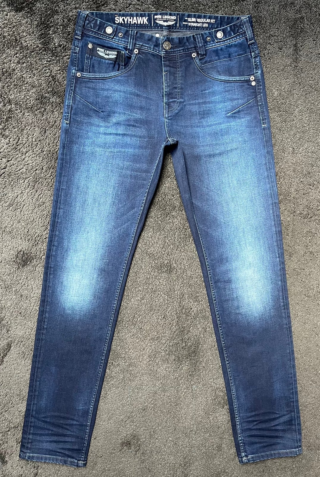 PME Legend Skyhawk stretch jeans 32/34 (NIEUW), Kleding | Heren, Ophalen of Verzenden, Nieuw, Blauw, W32 (confectie 46) of kleiner